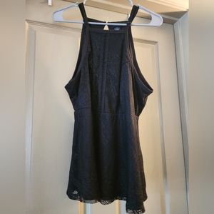 Torrid Black Lace Sleeveless Top Plus Size 00
